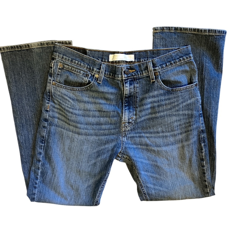 Levi Strauss Signature Gold Bootcut Women's Blue Jeans 12S EUC